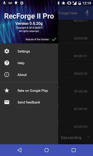 RecForge II Pro - Audio Recorder Screenshot 1