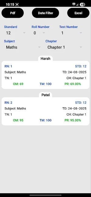 MarkSheet Screenshot 3