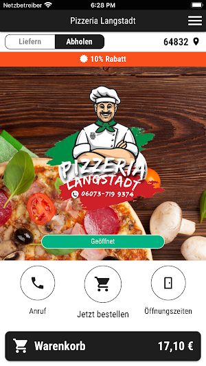 Pizzeria Langstadt Screenshot 0