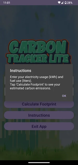 Carbon Tracker Lite Screenshot 3