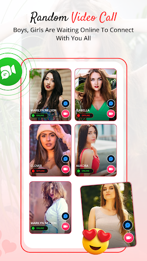 Pretty Girls Video Call Screenshot 1