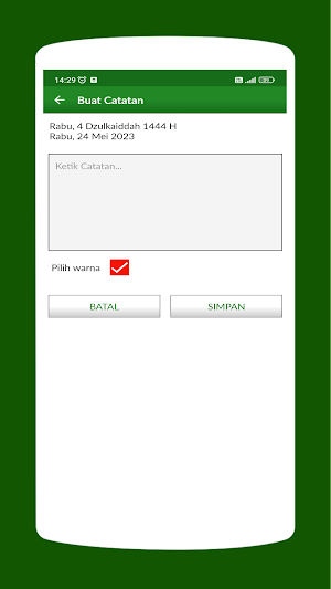 Kalender Islam Indonesia 1444 Screenshot 2