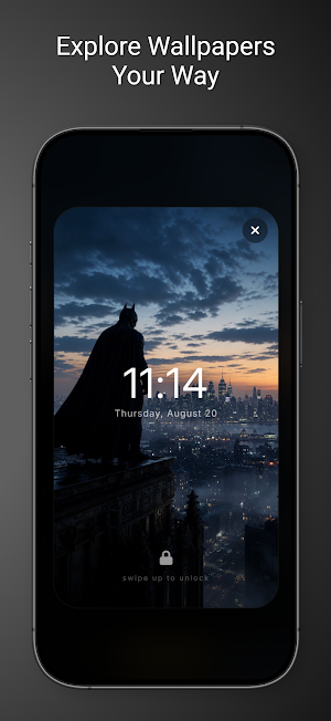 Bat Hero Man Wallpaper's Screenshot 3
