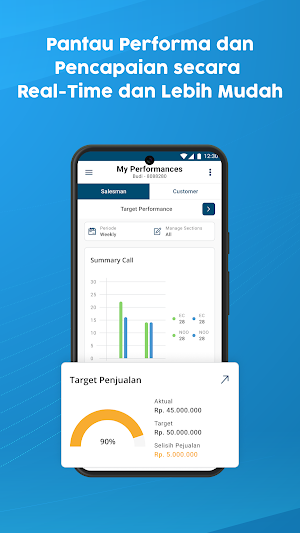 Salesman App Screenshot 2