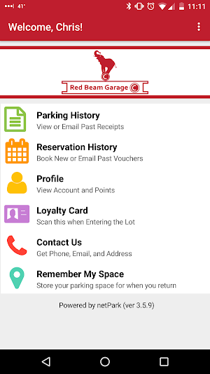 Red Beam Garage Screenshot 0