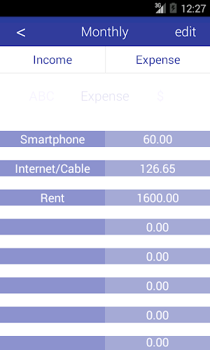 CashCube Pro Expense & Income Screenshot 0