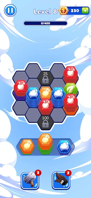 Stackagon: Hexa Puzzle Screenshot 3
