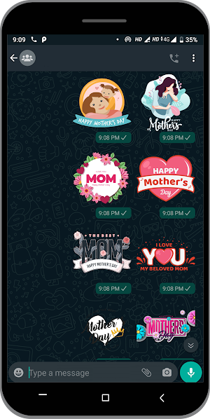 mother day sticker for WAStickerApps (mom sticker) Screenshot 3