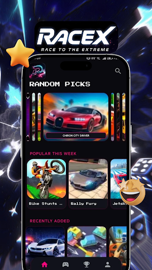 RaceX: High Speed Racing Games Screenshot 0