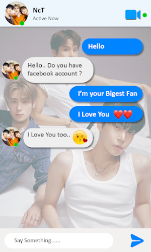 NCT  Fake Chat and Video Call Screenshot 3