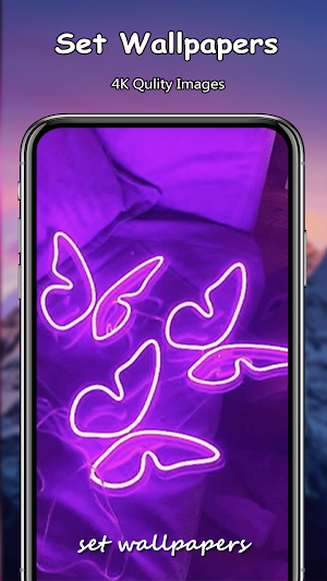 Aesthetic Purple Wallpapers 4K Screenshot 3