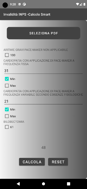 Invalidità INPS-Calcolo Smart© Screenshot 3