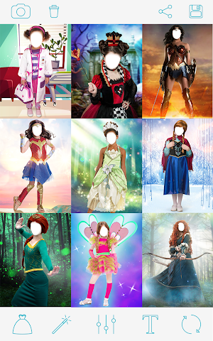 Girl Hero Costume - Princess Dress & Makeup Screenshot 0