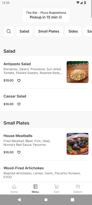The Bar - Pizza Napoletana Screenshot 1