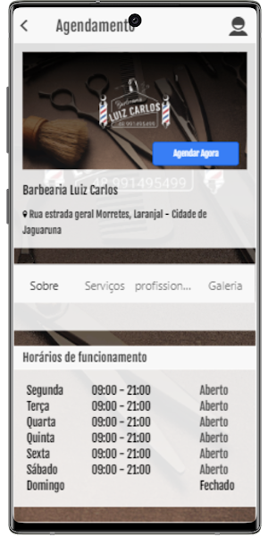 Barbearia Luiz Carlos Screenshot 2
