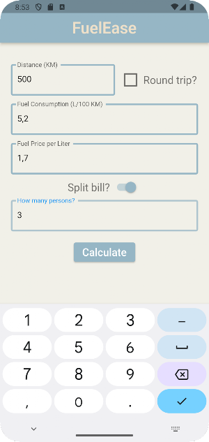 FuelEase Screenshot 2