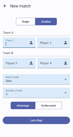 ScorePRO (Paddle Tennis) Screenshot 3