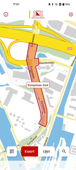 Projecten gemeente Utrecht Screenshot 1