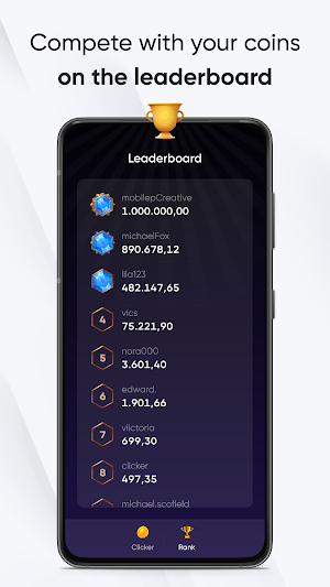 Unlimited Coin Clicker Game Screenshot 2