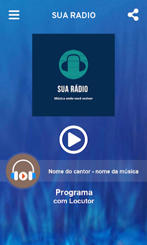 Sua RÁDIO Screenshot 1