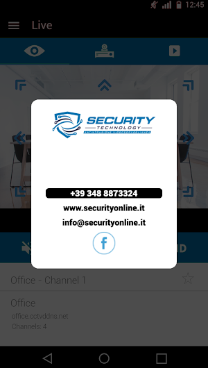 Security Technology EasyView Screenshot 0