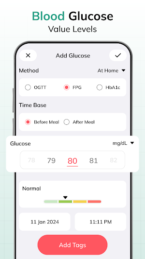 Blood Pressure Blood Sugar Screenshot 2
