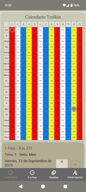 13:20 Tzolkin Screenshot 3