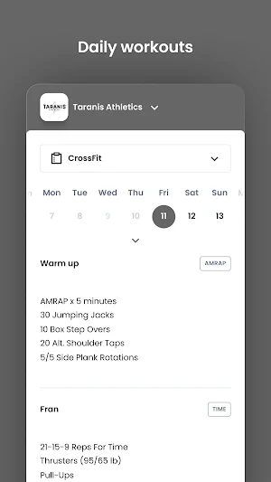 Taranis Athletics Screenshot 3