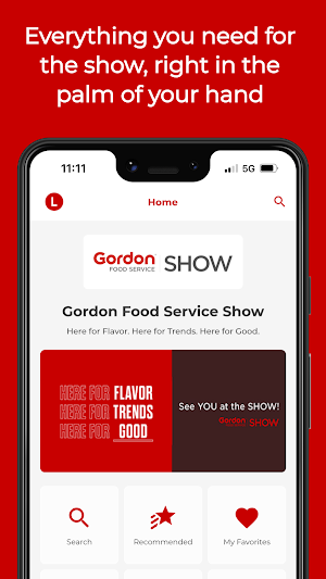Gordon Food Service Events Screenshot 0