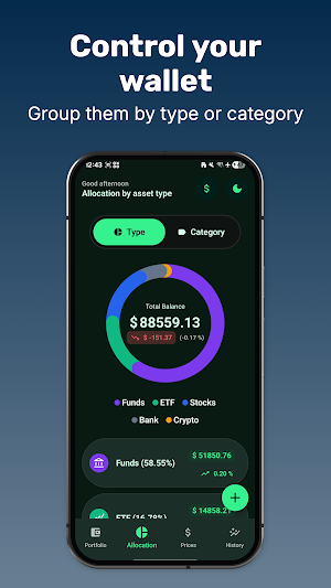 OneWallet: Portfolio Tracker Screenshot 1