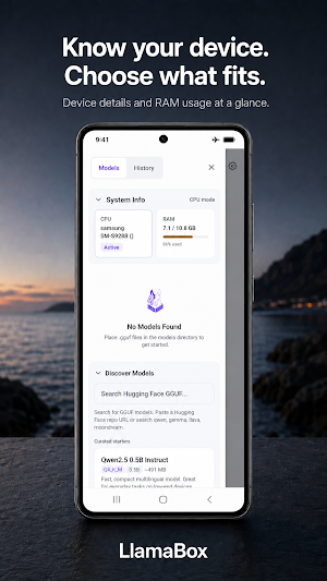 LlamaBox: Offline AI Chat Screenshot 3