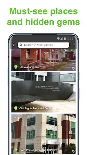 Montgomery SmartGuide - Audio Guide & Offline Maps Screenshot 2