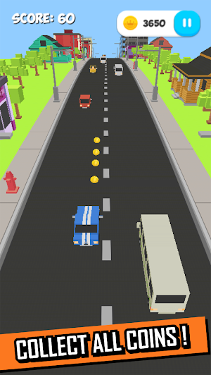 Pixel Racer Cars 3D Screenshot 0