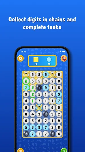 Digit Ninja - math logic game Screenshot 0