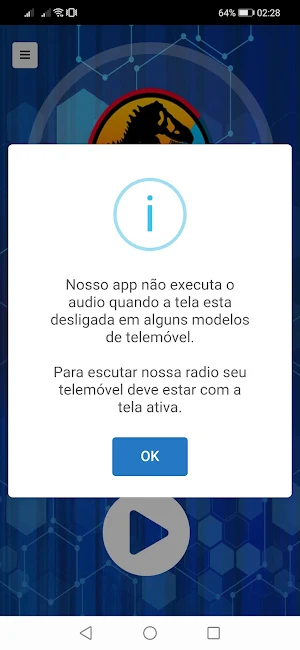 Rádio Dinossauro Screenshot 0