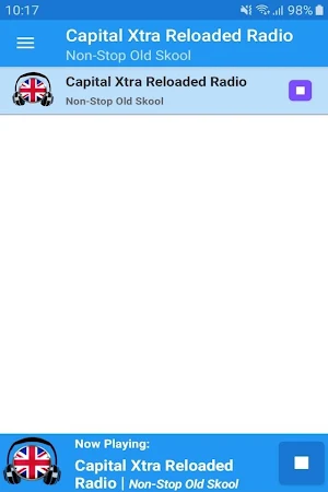Capital Xtra Reloaded Radio App UK Free Online Screenshot 0