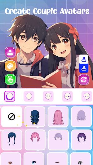 Anime Avatar Maker: OC Creator Screenshot 1