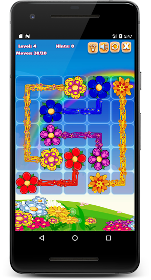 Flowers Connect Puzzle GAME Screenshot 1