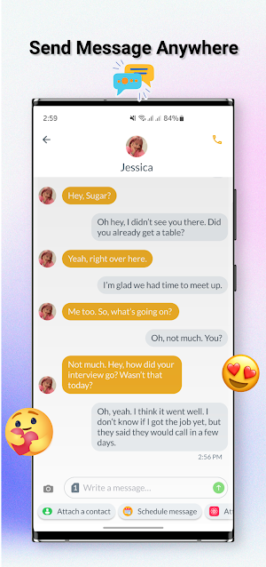 Message Chat - Color Message Screenshot 0