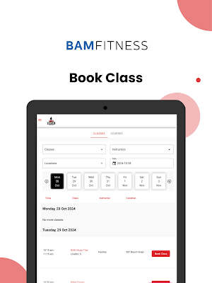 Bam Fitness SG Screenshot 3