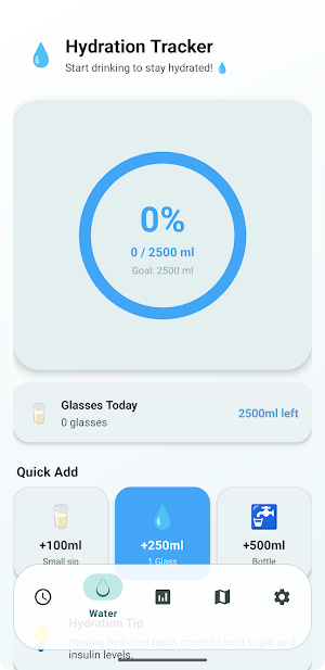 Fastria: Fast-Water Tracker Screenshot 2