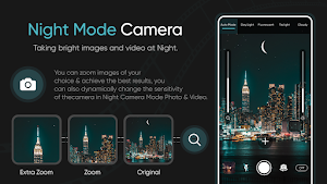 Night Camera Mode Photo Video Screenshot 0