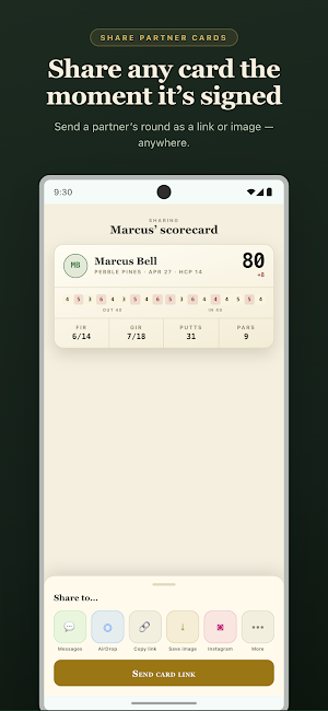 Golfer: GPS Shot & Score Screenshot 2