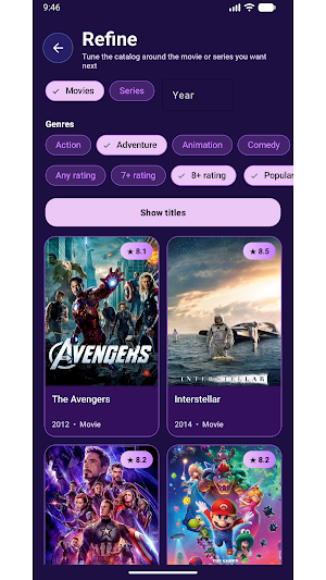 KuuFlix: Movies & TV Shows Screenshot 2