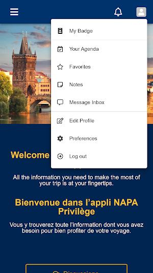 NAPA Prague-Vienna 2024 Screenshot 2