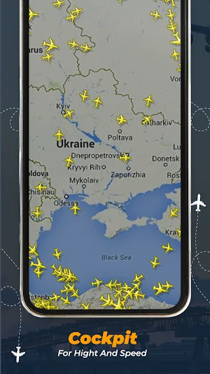 Flight Tracker - Air Traffic Screenshot 1