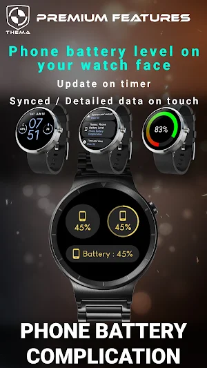 Phone Battery Complication Screenshot 1