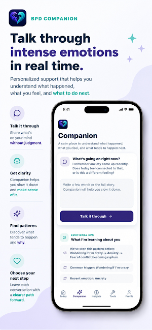 BPD Companion Screenshot 1