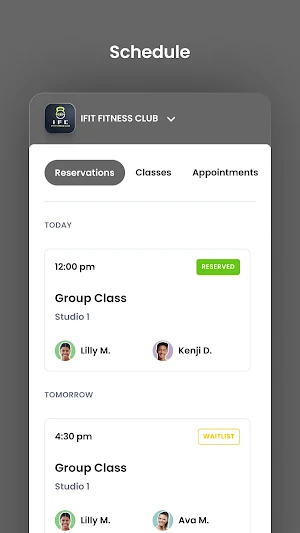 IFIT FITNESS CLUB Screenshot 2