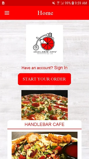 Handlebar Cafe Screenshot 1